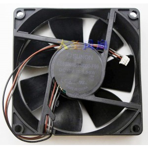 SUNON EE80201S1-0000-F99 12V 1.56W 3wires Cooling Fan