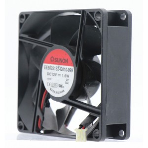 SUNON EE80251S2-Q010-999 12V 1.6W 2wires cooling fan