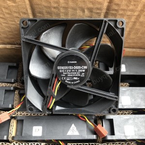 SUNON EE92251S3-D020-C99 12V 1.26W 3wires Cooling Fan