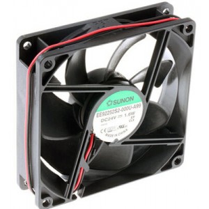 Sunon EE92252S2-000U-A99 24V 1.6W 2wires Cooling Fan 