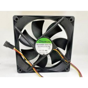 SUNON EEC0252B1-0000-F99 24V 5.0W 3wires Cooling Fan