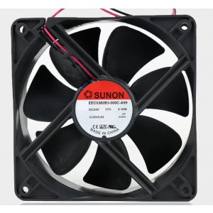 SUNON EEC0382B3-000C-A99 24V 3.1W 2wires Cooling Fan - New