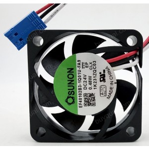 Sunon EF40102B3-1Q01U-FA9 24V 0.48w 3wires Cooling Fan