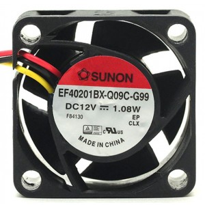Sunon EF40201BX-Q09C-G99 12V 1.08W 3wires Cooling Fan 