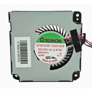 SUNON EF45101B1-C020-GD9 12V 2.91W 3wires Cooling Fan 