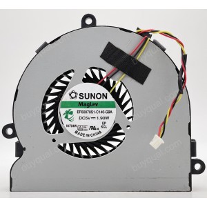 SUNON EF60070S1-C140-G9A 5V 1.90W 3wires Cooling Fan