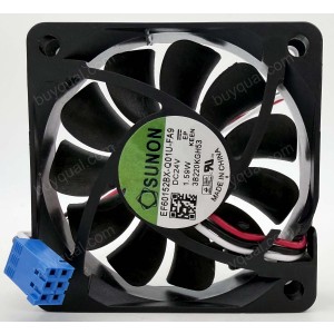 Sunon EF60152BX-Q01U-FA9 24V 1.59W 3wires Cooling Fan