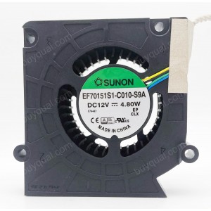 SUNON EF70151S1-C010-S9A 12V 4.80W 4wires Cooling Fan - Picture need