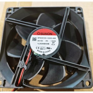 SUNON EF92251S1-1000C-A99 12V 1.84W 2wires Cooling Fan