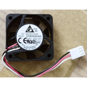 DELTA EFB0405HHA 5V 0.25A 2wires 3wires Cooling Fan - Picture need