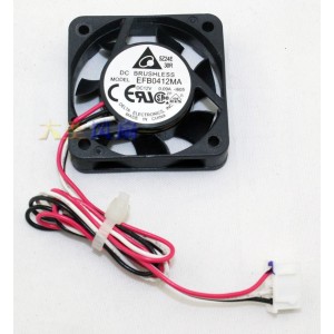 DELTA EFB0412MA 12V 0.09A 2wires 3wires Cooling Fan
