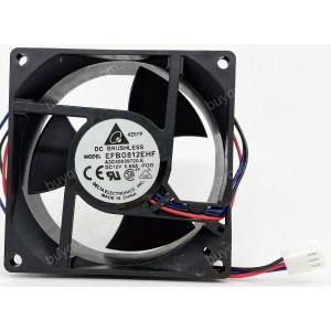 DELTA EFB0812EHF EFB0812EHF-F00 EFB0812EHF-R00 -J304 12V 0.68A 2wires 3wires Cooling Fan