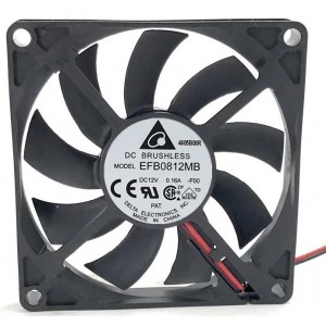 Delta EFB0812MB 12V 0.16A 3wires Cooling Fan