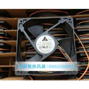 DELTA EFB1248HH EFB1248HH-R00 48V 0.12A 3wires cooling fan
