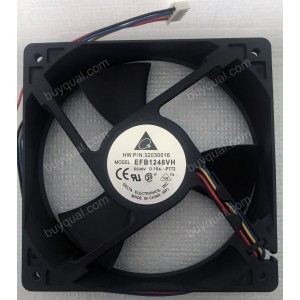 DELTA EFB1248VH EFB1248VH-P772 EFB1248VH-R00 -F00 48V 0.15A 3wires 4wires cooling fan - New