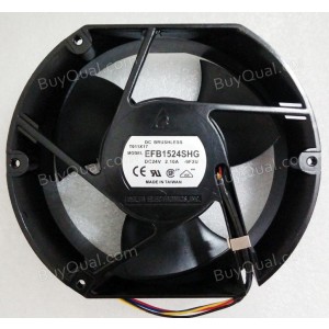 DELTA EFB1524SHG 24V 2.1A 2wires 3wires 4wires Cooling Fan - Picture need