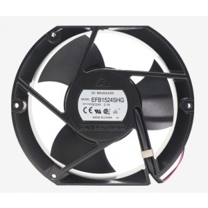 DELTA EFB1524SHG 24V 2.1A 2wires 3wires 4wires Cooling Fan - Picture need