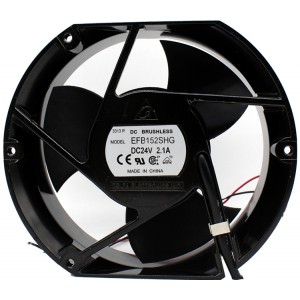 Delta EFB152SHG 24V 2.1A 2wires Cooling Fan