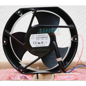 DELTA EFB1548HHG EFB1548HHG-R00 48V 0.74A 3wires Cooling Fan
