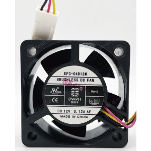 DWPH EFC-04D12M 12V 0.12A 2wires 3wires Cooling Fan - Picture need