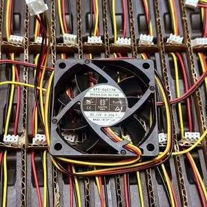 DWPH EFC-06C12H 12V 0.25A 2wires Cooling Fan