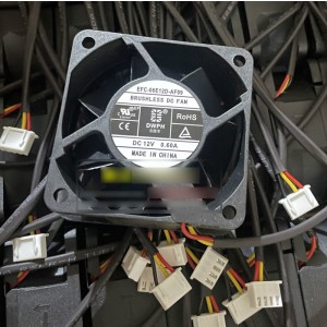 DWPH EFC-06E12D-AF09 12V 0.60A 3wires Cooling Fan 