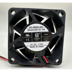DWPH EFC-06E24H-A001 24V 0.18A 2wires cooling fan