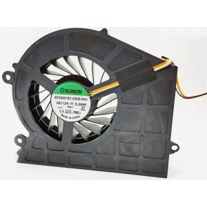 SUNON EFC0251S1-C020-S9A 12V 5.28W 4wires Cooling Fan