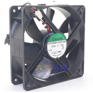 SUNON EFC0382B1-Q02U-AA9 24V 7.8W 2wires Cooling Fan