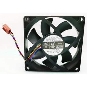 DWPH EFS-08D12H 12V 0.4A 3.6W 4wires Cooling Fan