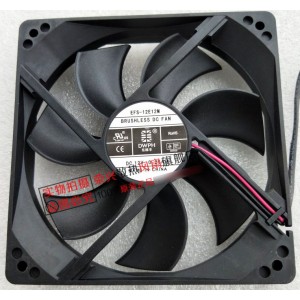 DWPH EFS-12E12M 12V 0.25A 2wires Cooling Fan 