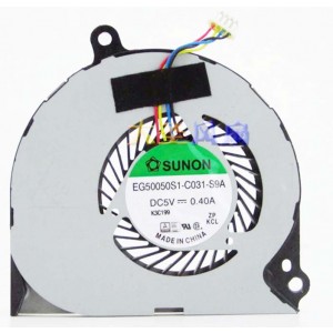 SUNON EG50050S1-C031-S9A 5V 0.40A 4wires Cooling Fan
