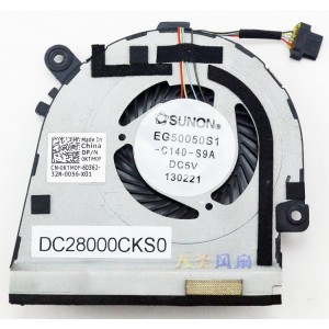 SUNON EG50050S1-C140-S9A 5V 4wires Cooling Fan