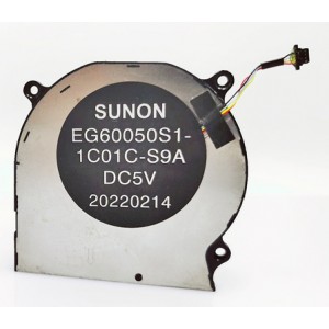 SUNON EG60050S1-1C01C-S9A 5V 4wires Cooling Fan 