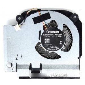 SUNON EG75070S1-C440-S9A 5V 0.5A  4wires Cooling Fan