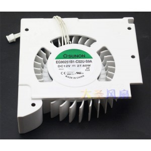 SUNON EG90251B1-C02U-S9A 12V 27.60W 4wires Cooling Fan