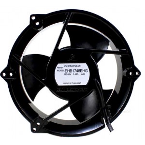 DELTA EHB1748EHG 48V 1.44A 4wires Cooling Fan - New