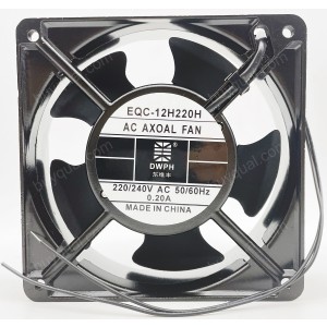 DWPH EQC-12H220H 220/240V 0.20A 2wires Cooling Fan 