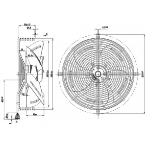 Ebmpapst S4D315-AP10-30 230/400V 0.45-0.24A 85/110W Cooling Fan