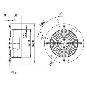 Ebmpapst W1G200-CI01-52 48V 1.3A 55W Cooling Fan