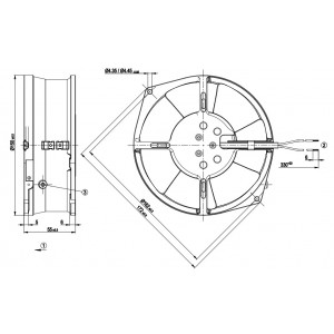 Ebmpapst W2G130-AA31-01 12V 1.1A 16W Cooling Fan