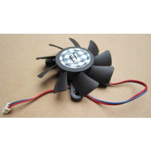 HEQUN F2B1270-00 12V 2wires Cooling Fan