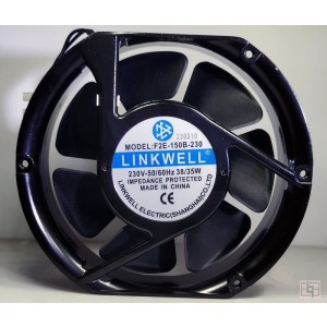 LEIPOLE LINKWELL F2E-150B-230 220V 0.22A 38W Cooling Fan