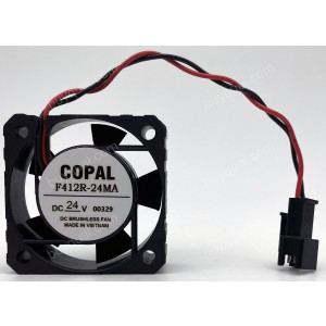 COPAL F412R-24MA 24V 2wires Cooling Fan 