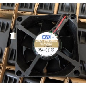 AVC F7025B12HX 12V 0.7A 2wires Cooling Fan