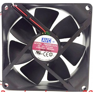 AVC F9025R12UQ 12V 0.45A 2wires Cooling Fan