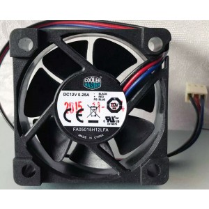 Cooler master FA05015H12LFA 12V 0.25A 3wires Cooling Fan