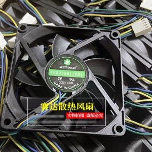 BESTCOOLER FB8015M12BB4 12V 0.22A 4wires Cooling Fan 