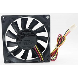 NMB FBA08T12H 12V 0.26A 3wires Cooling Fan