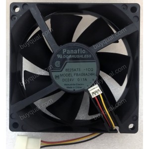Panaflo FBA09A24H 24V 0.17A 2wires 3wires Cooling Fan